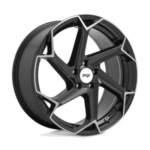 Niche – M255 FLASH – Black – 20″x10.5″ 20mm – Summer Wheels – M255200590+20